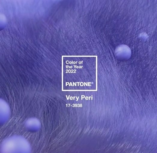The Pantone Color of the Year 2022 - PANTONE 17-3938 Very Peri... - samim