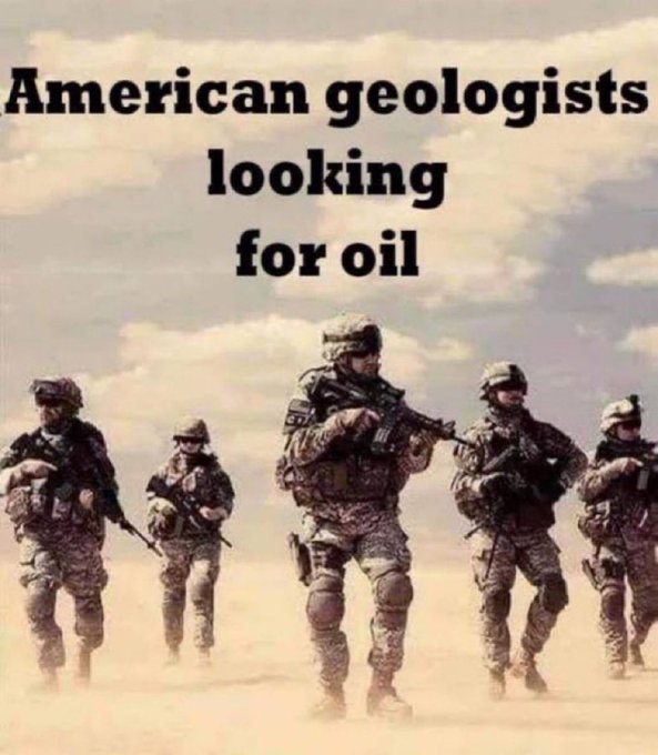 American geologists looking for oil - samim