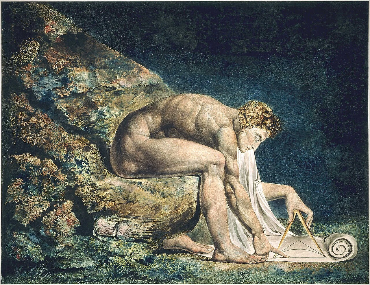 William Blake, Newton