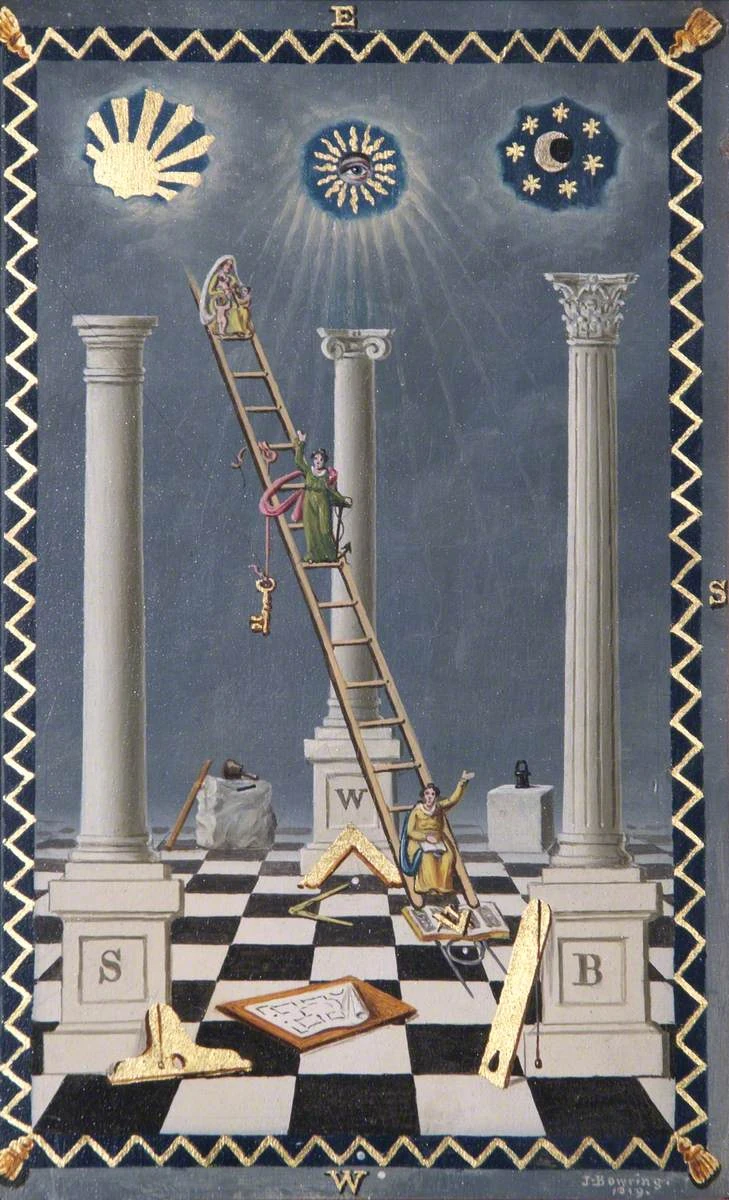 Josiah Bowring, First Degree Tracing Board